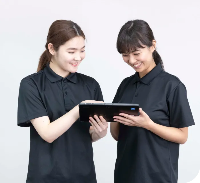 セラピストがトレーニングを受ける様子